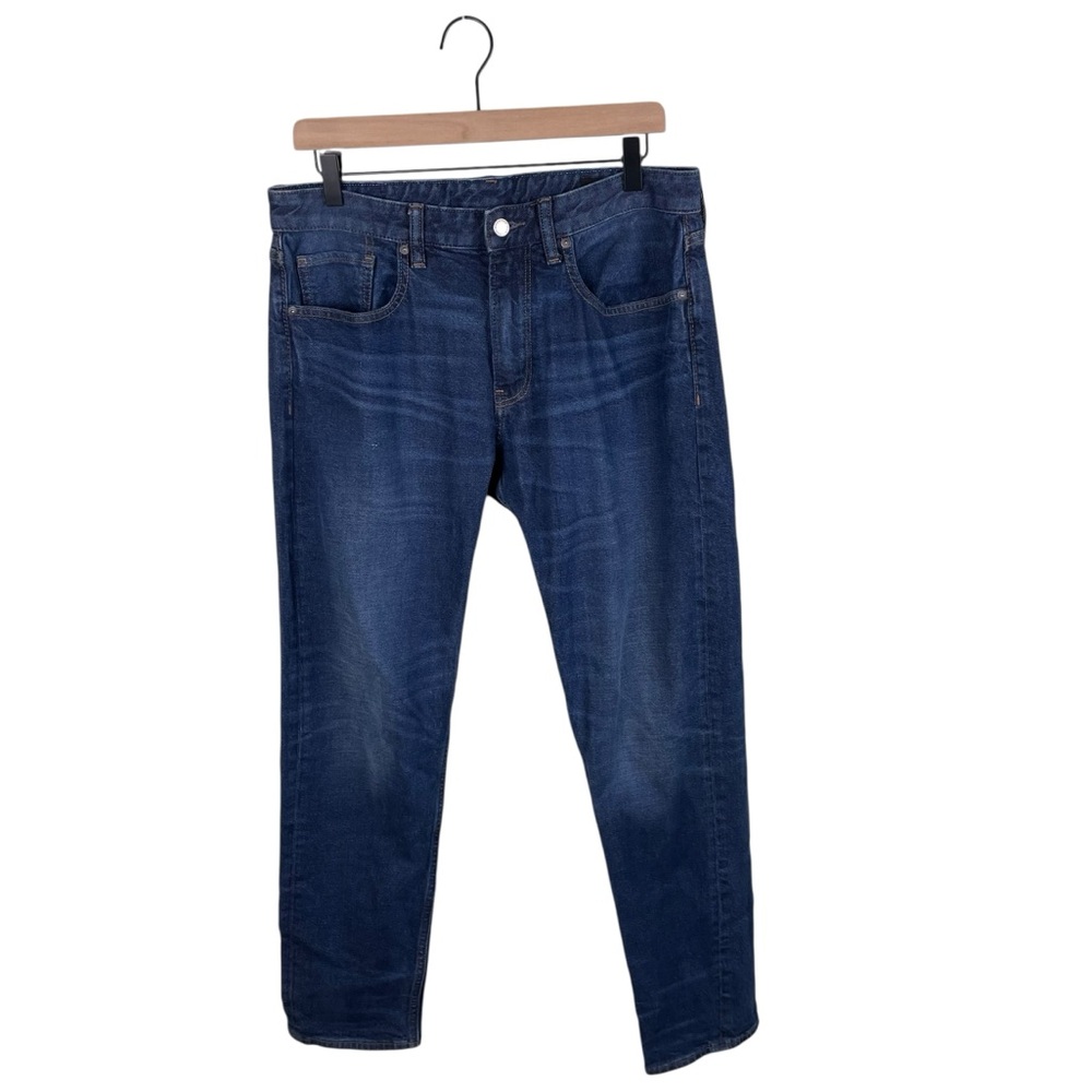 Bonobos Stretch Eco Blue Jeans Athletic Fit Men's Size 31 x 32 Dark Wash Denim